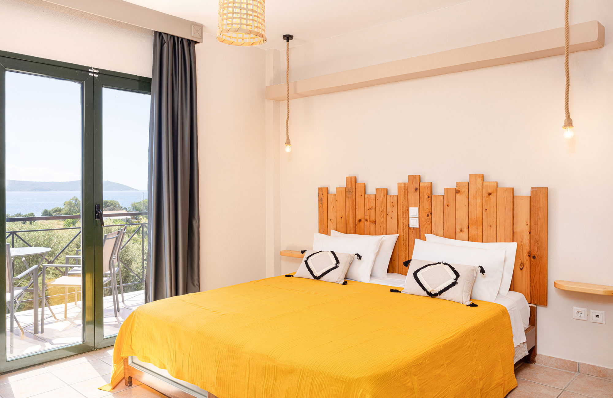 Appartement Met Eén Slaapkamer En Zeezicht – 3 Gasten